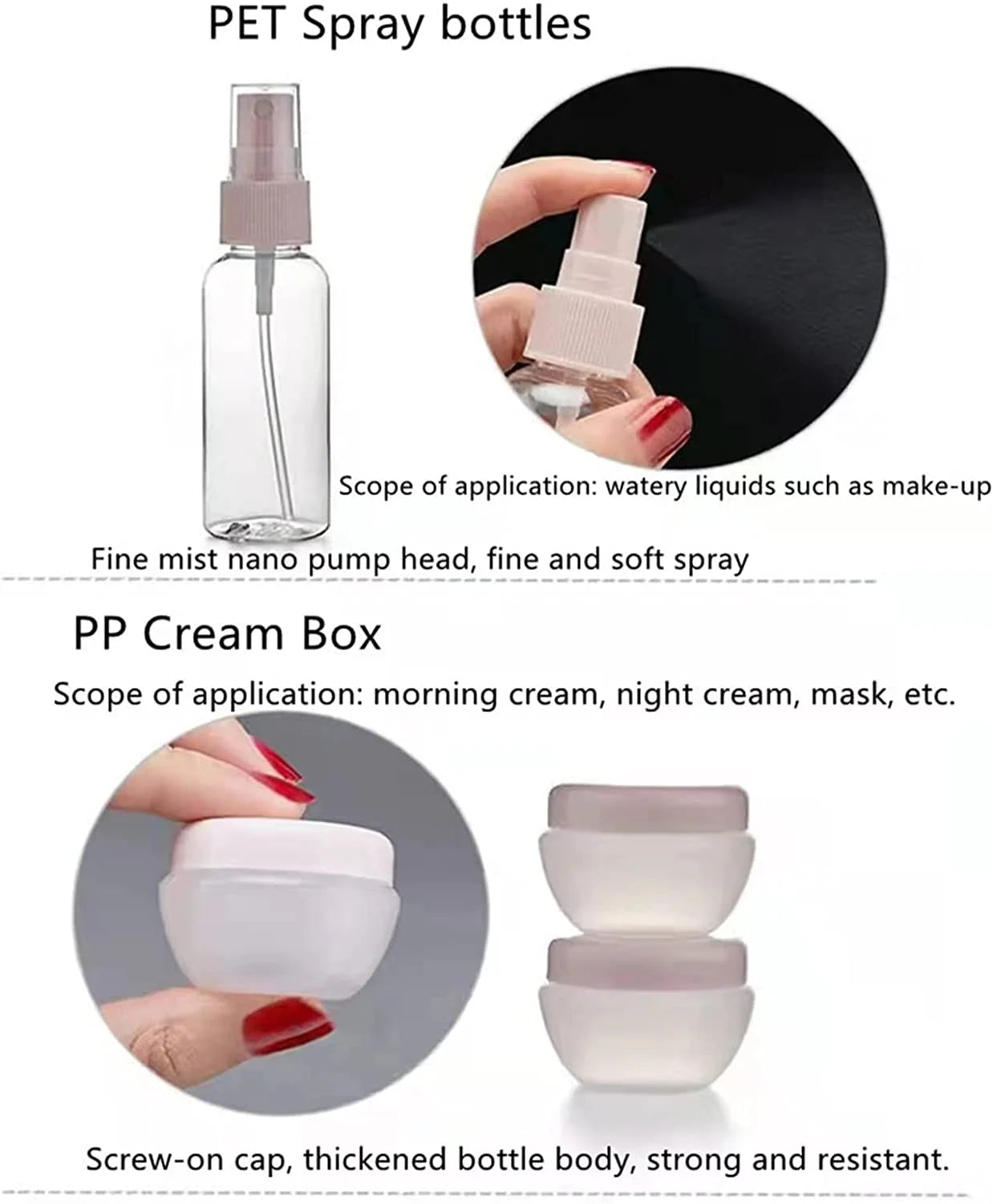 11-Pack Travel Bottles Set β Leak-Proof Toiletry Containers for Shampoo & Liquids, Portable & Tsa-Approved